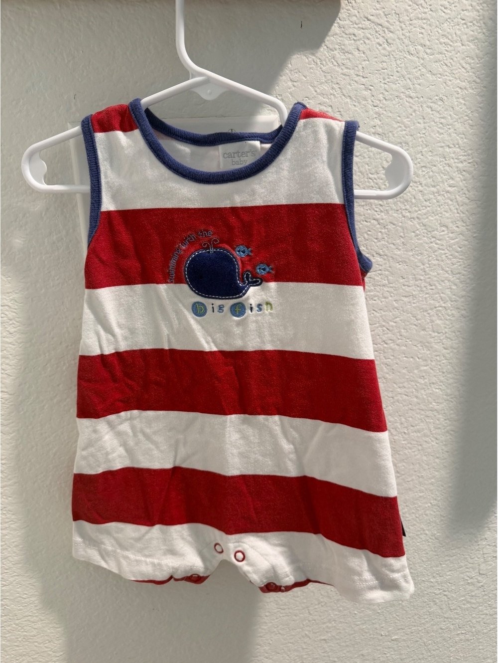 Carters Whale Onesie